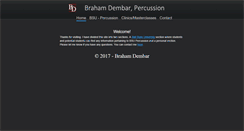 Desktop Screenshot of brahamdembar.com